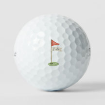 Romantische Golf Flagge "Ich will" Golf-Geschenk z