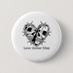 Romantische Gotik für Paare Button