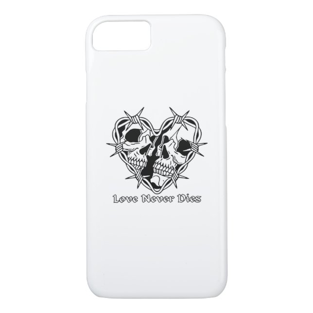 Romantische Gotik für Paare Case-Mate iPhone Hülle (Rückseite)