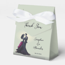 Romantische Gotische Liebhaber Elegant Vielen Dank Geschenkschachtel