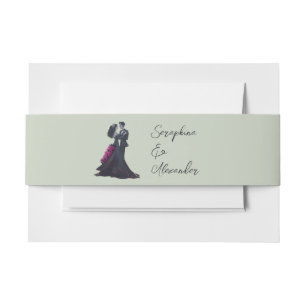 Romantische gotische Liebhaber minimal elegant Einladungsbanderole