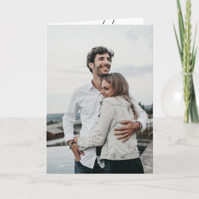 Romantische Gute Morgenkarte Liebe Karte (Vorderseite)