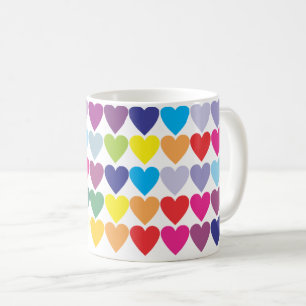 Romantische Herzklassik Kaffeetasse