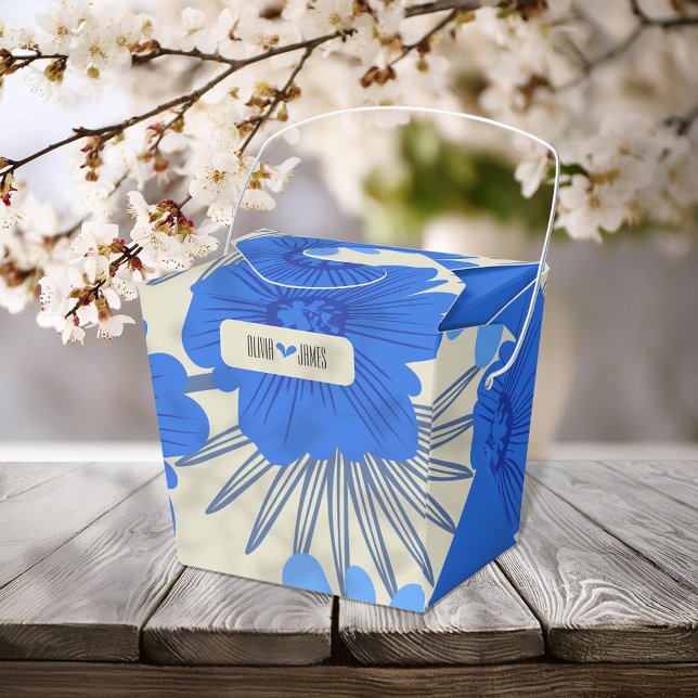 Romantische Hochzeit der Blauen Flora Geschenkschachtel (Von Creator hochgeladen)