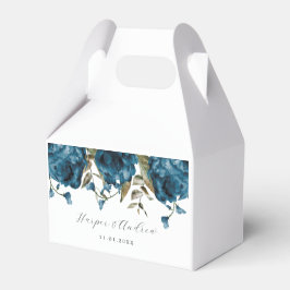 Romantische Hochzeit der Navy Geschenkschachtel