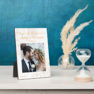 Romantische Hochzeit Pfingstrosen Foto Elfenbeinwe Fotoplatte