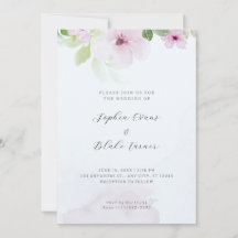 Romantische Hochzeit zwischen Rosa und Grünem Blau