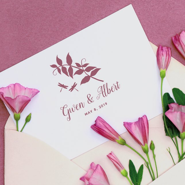 Romantische Hochzeitsdrachenfliegen mit mehreren Z Gummistempel (Von Creator hochgeladen)