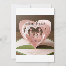 Romantische Hochzeitskarten Einladung