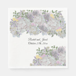 Romantische Hochzeitspapiere Napkins Serviette