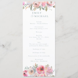 Romantische Hütte Blume Blush Blue Sage Programm