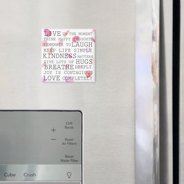 Romantische inspirierende Worte Magnet (In Situ (Kühlschrank))