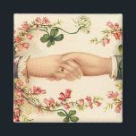 Romantische Irish Wedding Magnet Favoriten<br><div class="desc">Vintage Hochzeitsfavoriten für Ihre Einladungen,  Platz und mehr! Romantische irische Hochzeitsgeschenke für Ihre Gäste.</div>