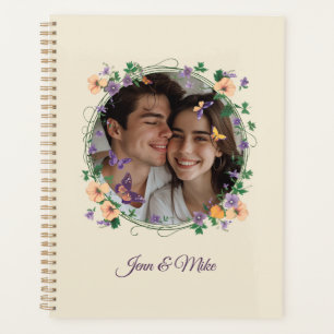 Romantische Ivy und Schmetterlinge Planer