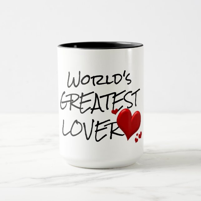 Romantische Kaffee-Tasse | Das größte Zitat der We Tasse (Zentrum)