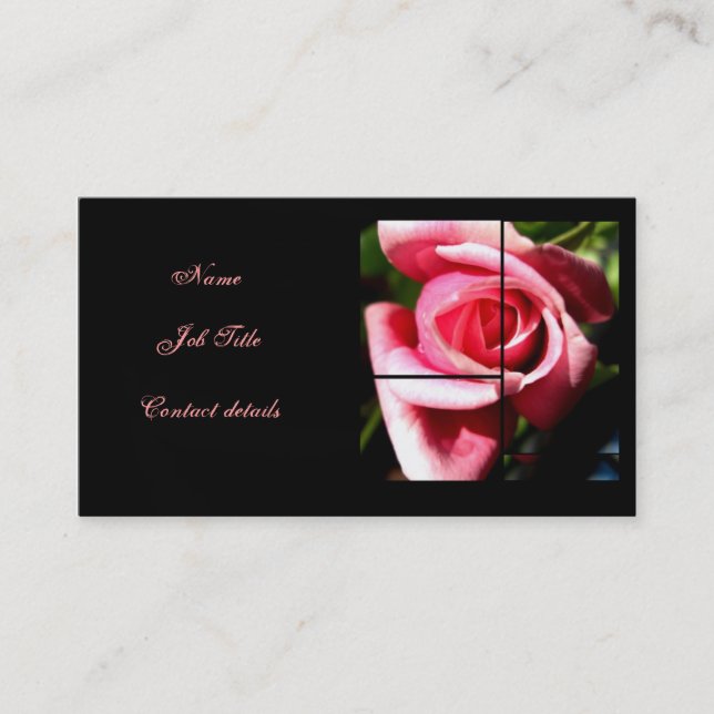 Romantische Karte (Vorderseite)