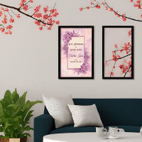 Romantische Krawatte Pink Cherry Blossom Portrait