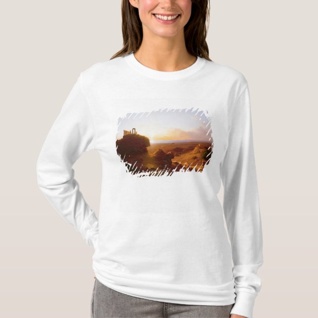 Romantische Landschaft, 1860 T-Shirt (Vorderseite)