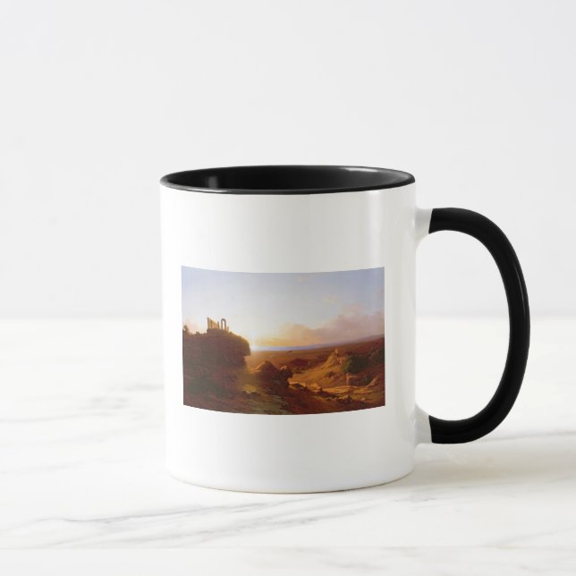 Romantische Landschaft, 1860 Tasse (Rechts)