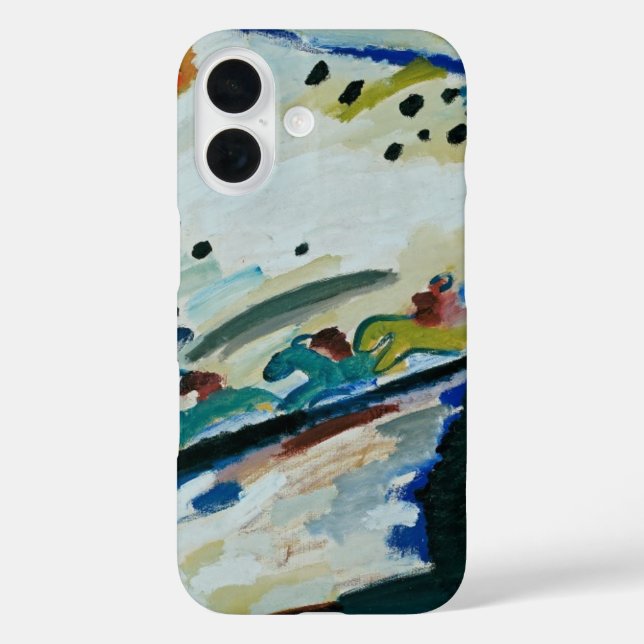 Romantische Landschaft von Wassily Kandinsky title_seo2 (Rückseite)