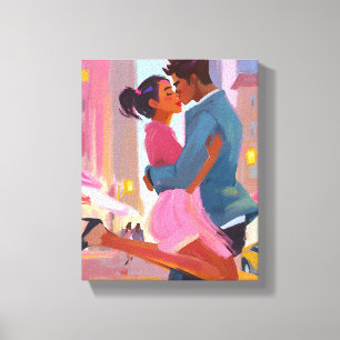Romantische Leinwand Kunst, Dichtung und Musik