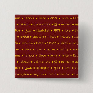 Romantische Liebe Button