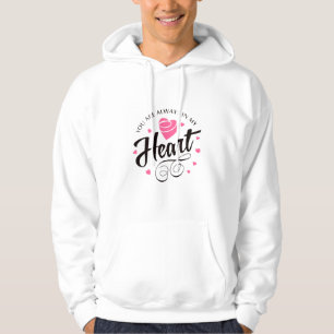 Romantische Liebe Herz Hoodie