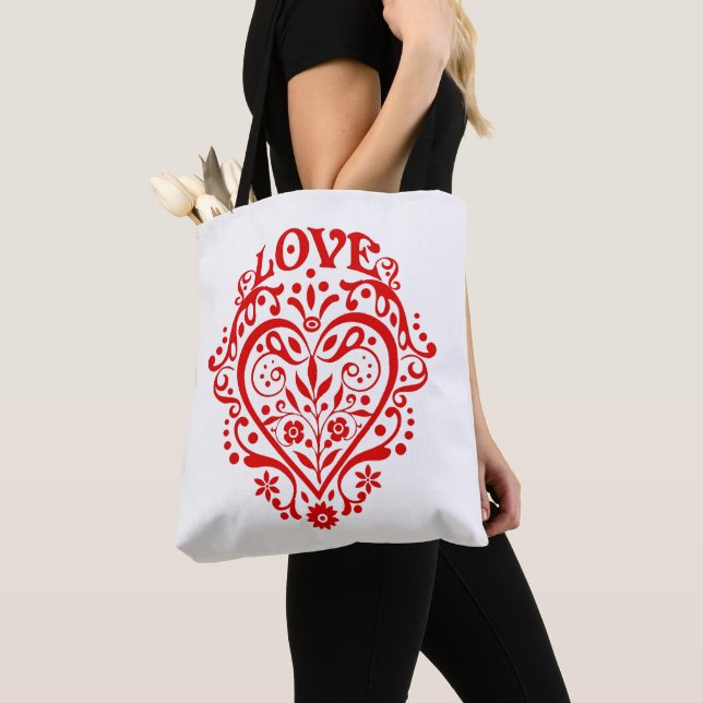 Romantische Liebe Herz Tasche (Von Nahem)