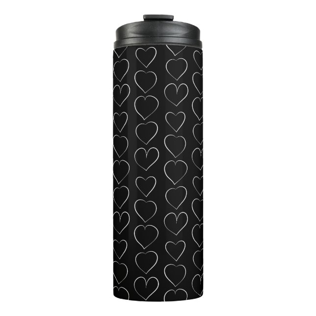 ROMANTISCHE LIEBE HERZTHERMALTUMBLER THERMOSBECHER (Vorderseite)