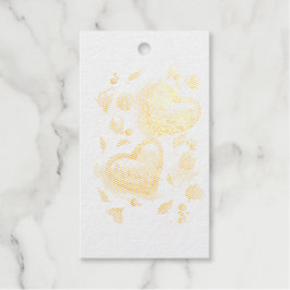 Romantische Liebe in Bloom Geschenkanhänger