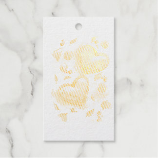 Romantische Liebe in Bloom Geschenkanhänger
