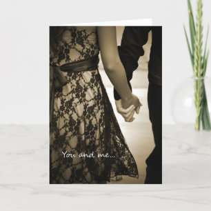 Romantische Liebe Karte