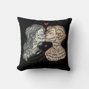 Romantische Liebe Kissen Kissen Artistische Zuhaus