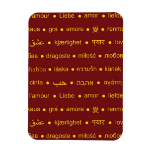 Romantische Liebe Magnet