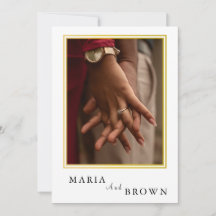 Romantische Liebe Moderne Minimalistische Hochzeit