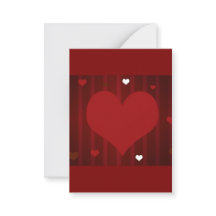 Romantische Liebe Rot und Weiß Herzlich Willkommen