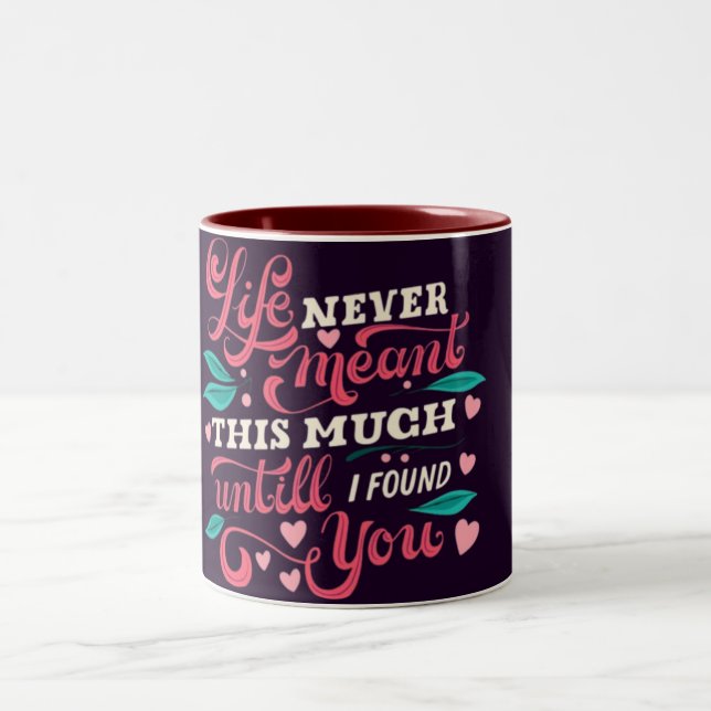 Romantische Liebe Tasse (Mittel)