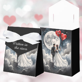 Romantische Liebe über Cloud Nine Märchenhochzeit Geschenkschachtel