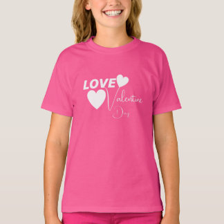 Romantische Liebe Valentinstag T-Shirt