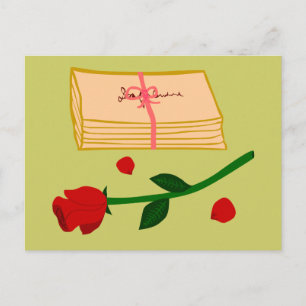 Romantische Lieben Postkarte