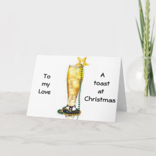 "ROMANTISCHE/LIEBENE" WEIHNACHTEN, DIE ZU MEINER L FEIERTAGSKARTE