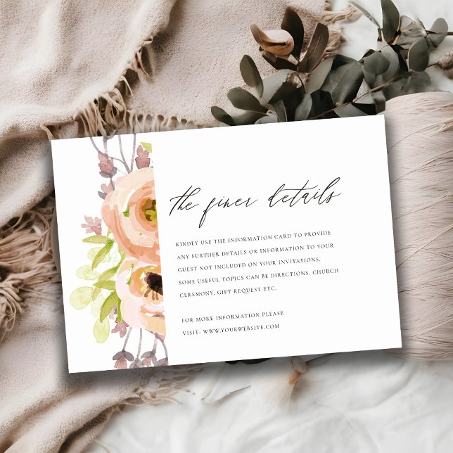 ROMANTISCHE, LILA, BLUE FLOTTENINFORMATION EINLADUNG (Von Creator hochgeladen)