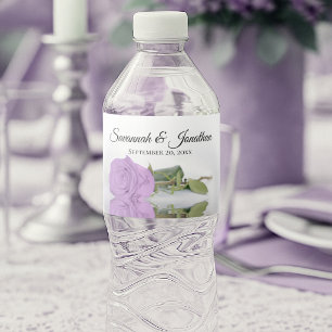 Romantische Lilac Lila Rose Elegante Hochzeit