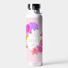 Romantische Monographie-Garten Trinkflasche