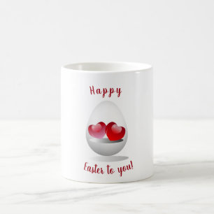 Romantische Ostern für Sie Minimalistisch Kaffeetasse