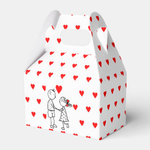 Romantische Paare Gefallen oder Geschenkboxen Geschenkschachtel