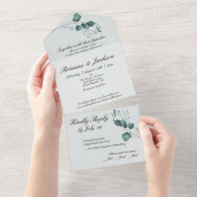 Romantische Pastelle Green Eucalyptus