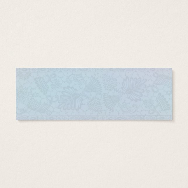 Romantische pastellfarbene Blume (Rückseite)