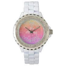 Romantische Perlen Rainbow eWatch