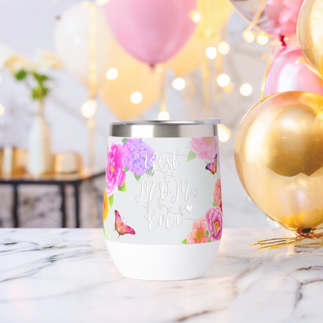 Romantische Ponys Garden Beste Mama Grau (Junggesellenabschied)